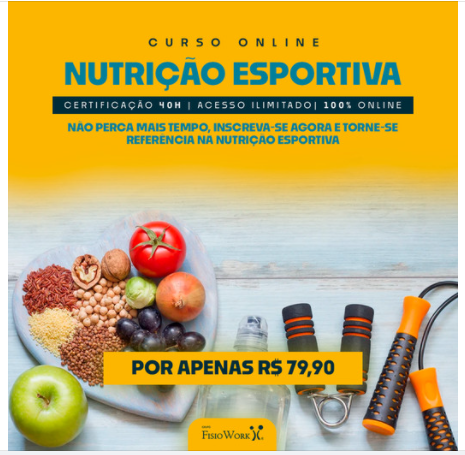 Certificado de Nutrição Esportiva